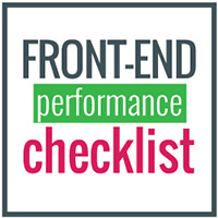 Front End Performance Checklist