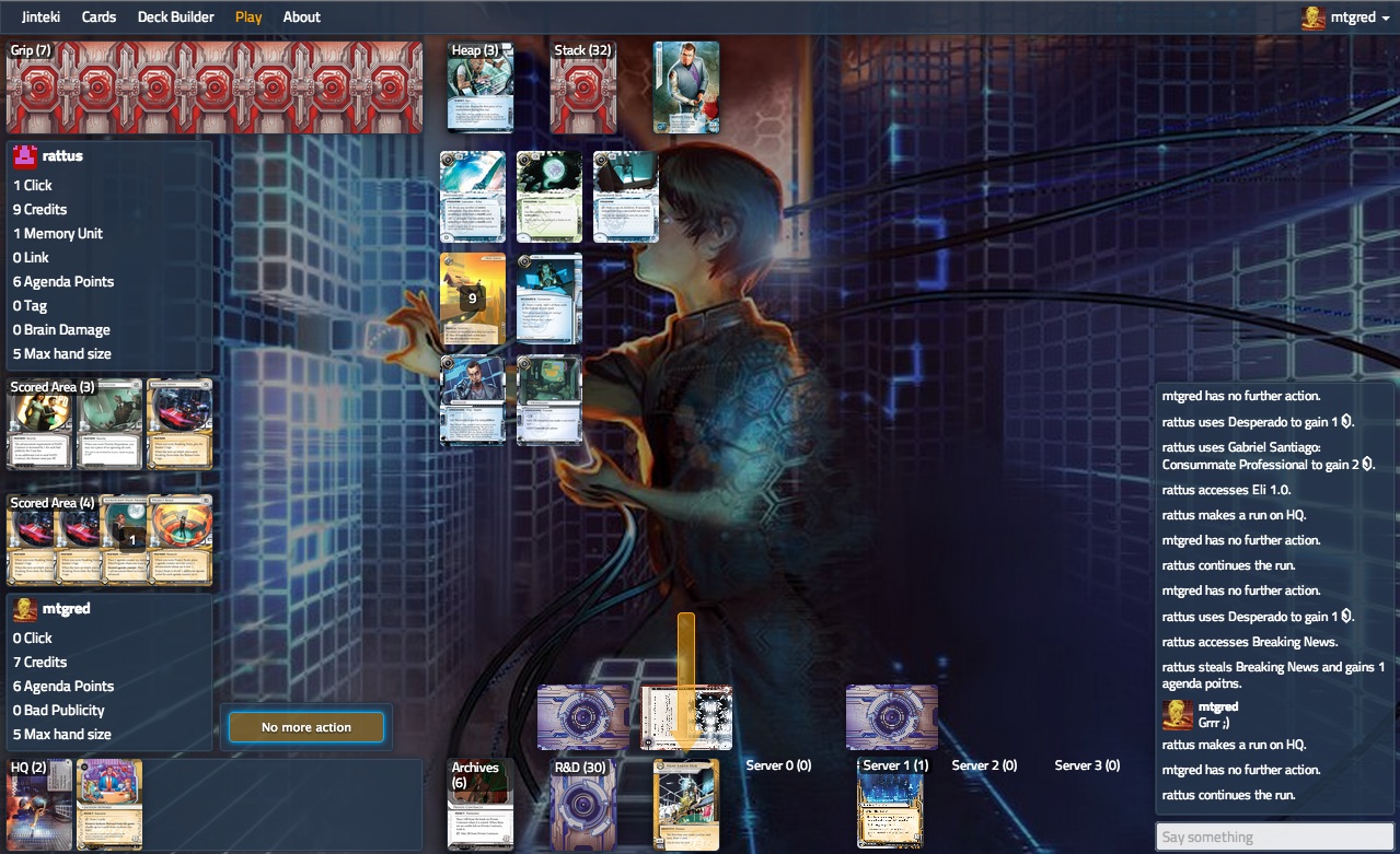 play online Android: Netrunner