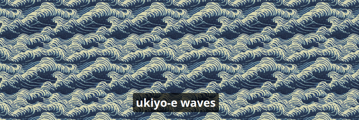 tilemaker ukiyo-e waves