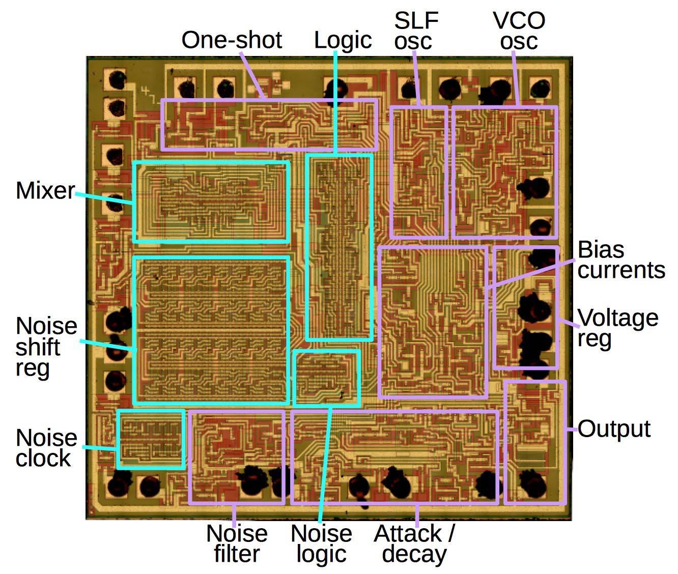 76477 chip Space Invaders