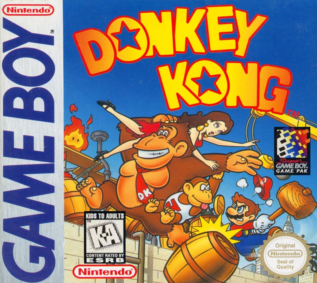 Donkey Kong Revival Gameboy Box Art