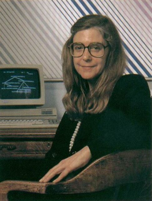 Margaret Hamilton, Official photo for NASA, 1989.