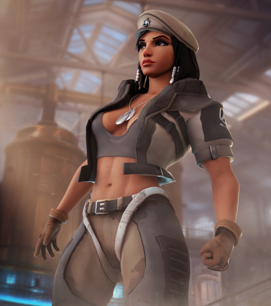 Pharah Blender 3D model
