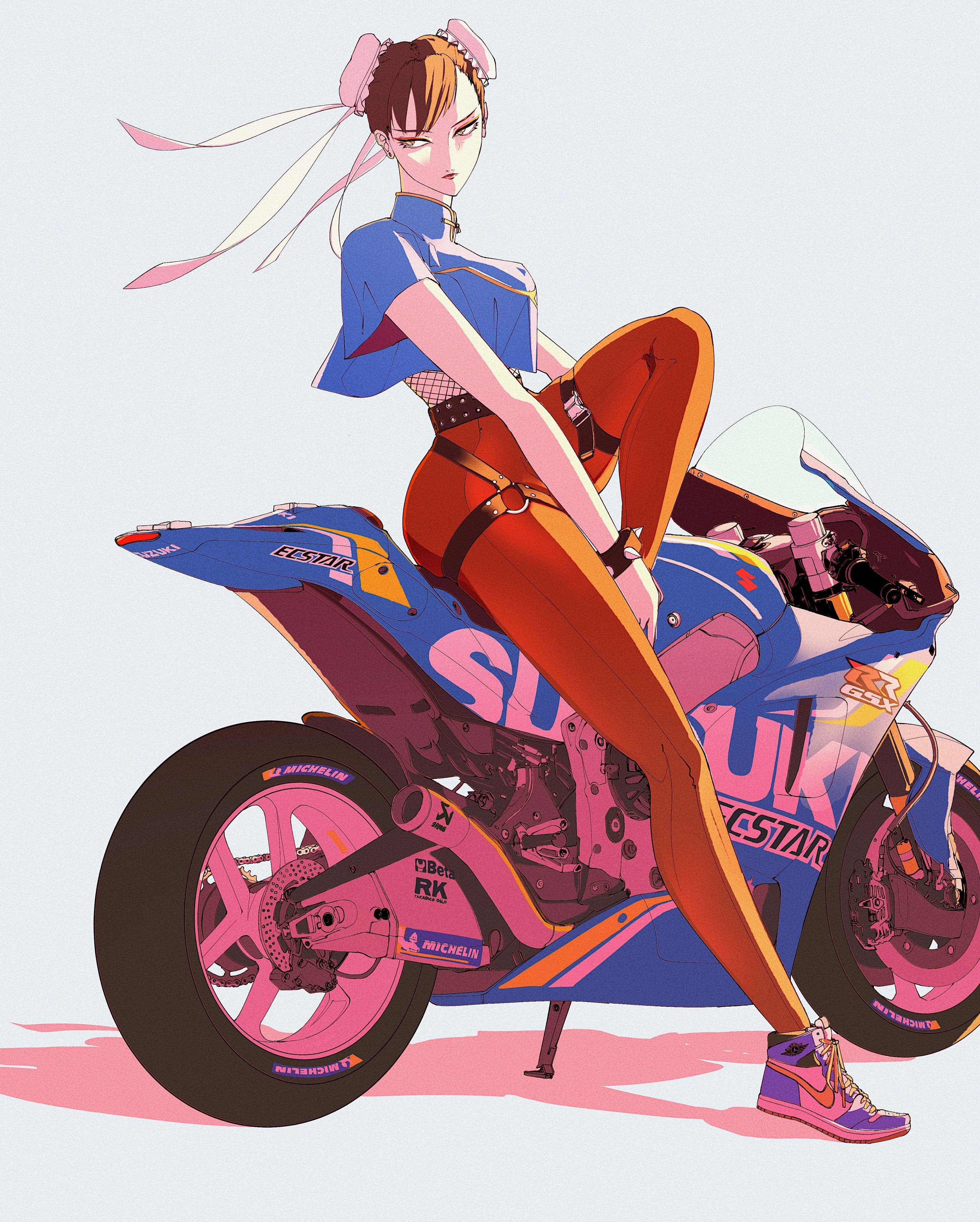 Vinne Chun-Li motorbike Suzuki