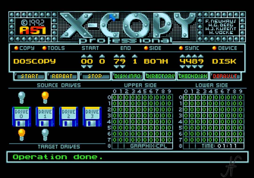 amiga xcopy professional screen