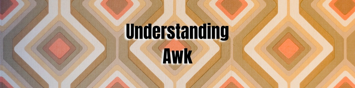 understanding AWK