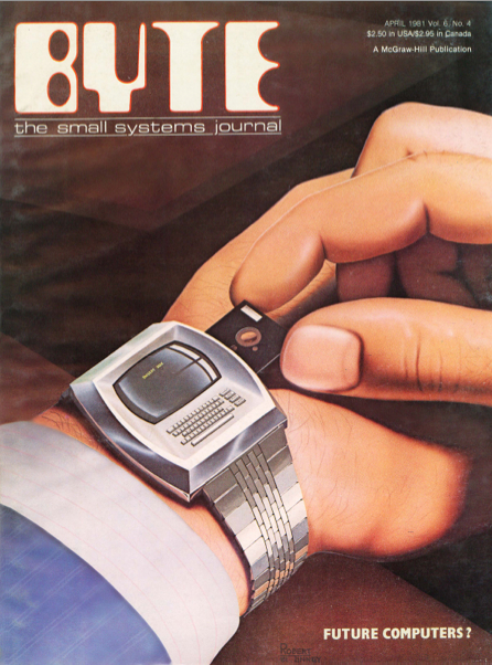 Byte Magazine Cover April 1981