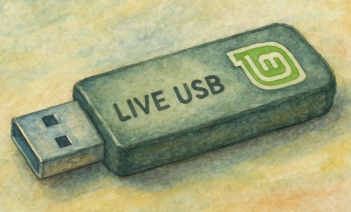 chroot usb drive