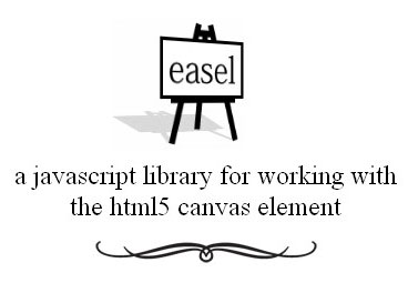javascript library easeljs HTML5