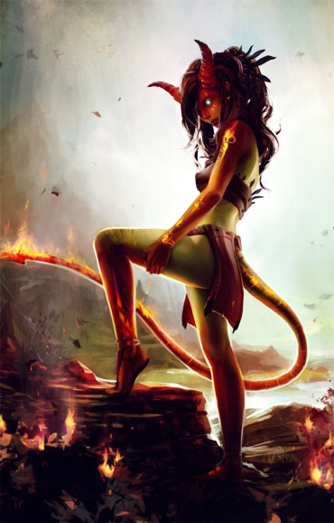 fire nymph James Wolf Strehle