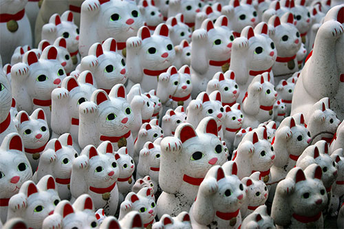 gotokuji cats