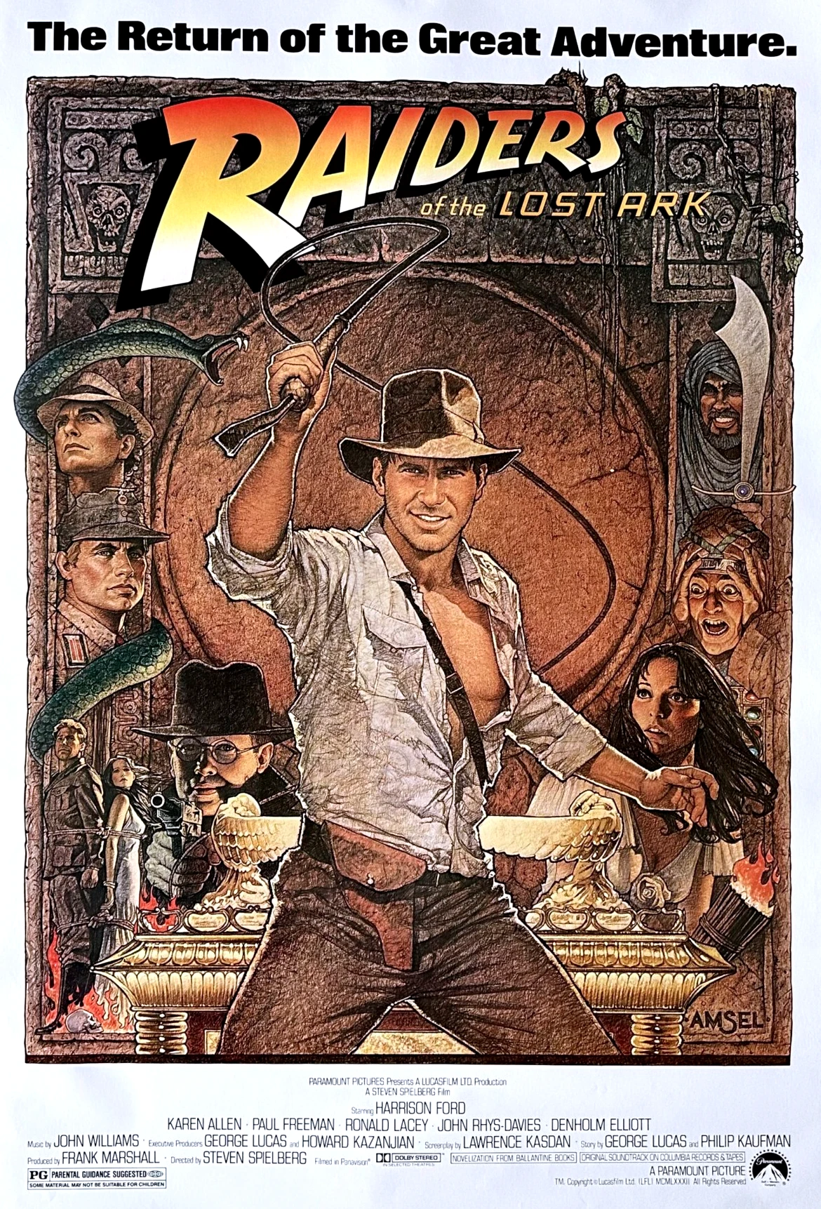 Indiana Jones Raiders of the Lost Ark Movie Poster