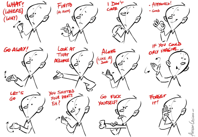 italian gestures