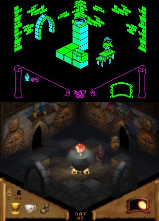 knight lore remake retro