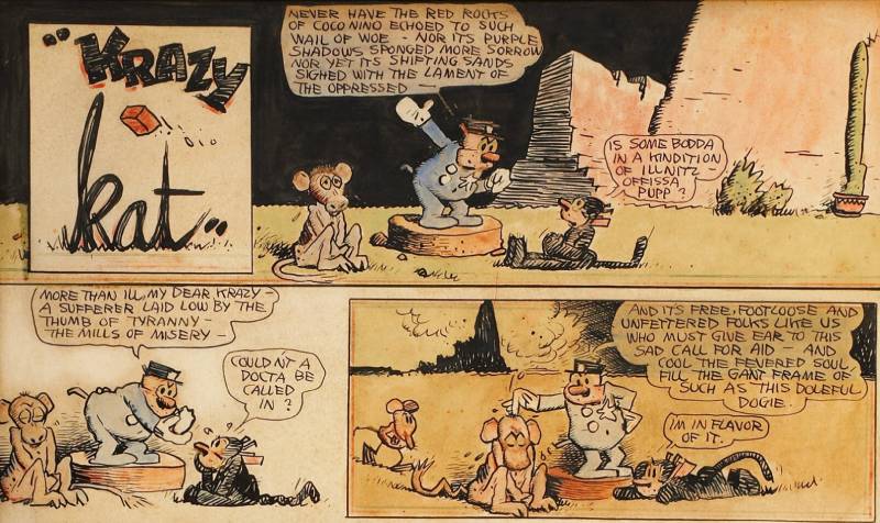 Krazy Kat Herriman E. E. Cummings