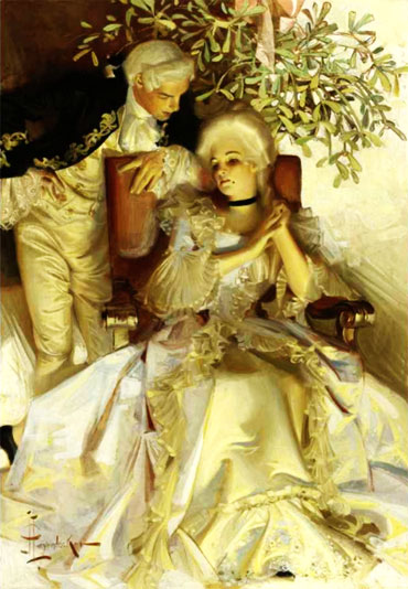 Joseph Christian Leyendecker The Courtship