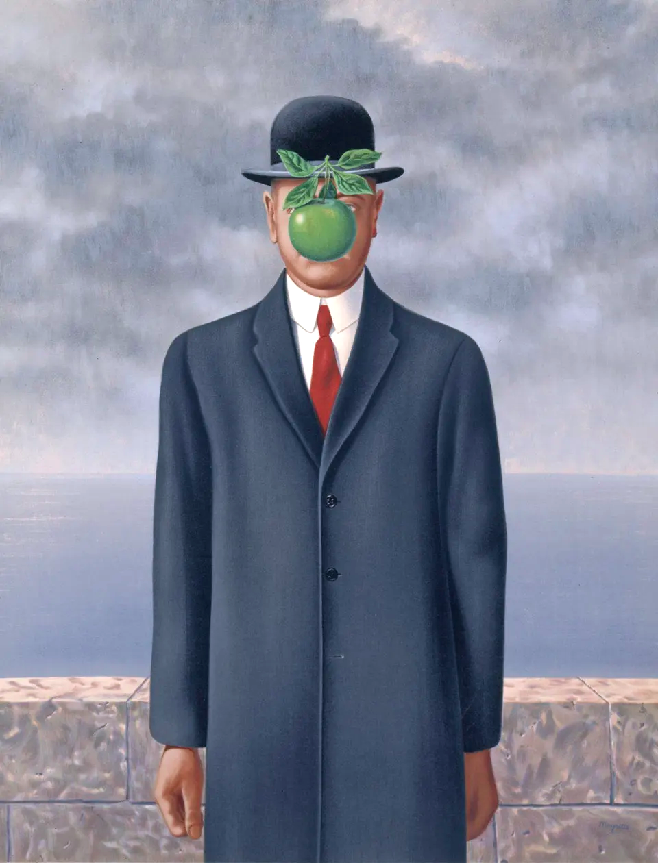 Rene Magritte The Son of Man