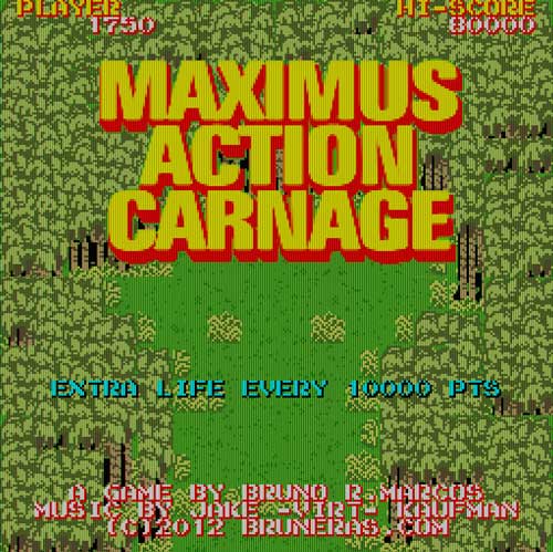 Arcade Game Studio Maximus Action Carnage