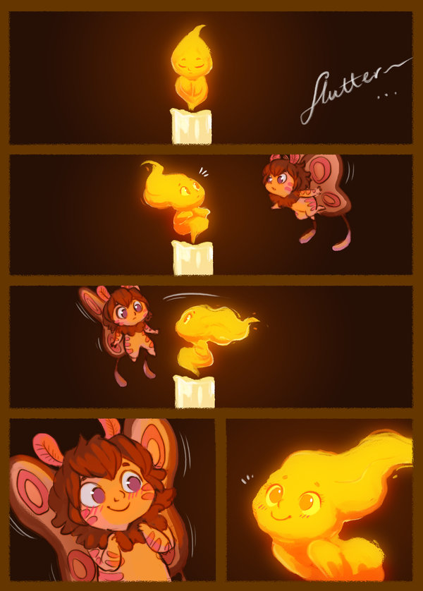 the moth and the flame