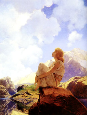 Maxfield Parrish Morning