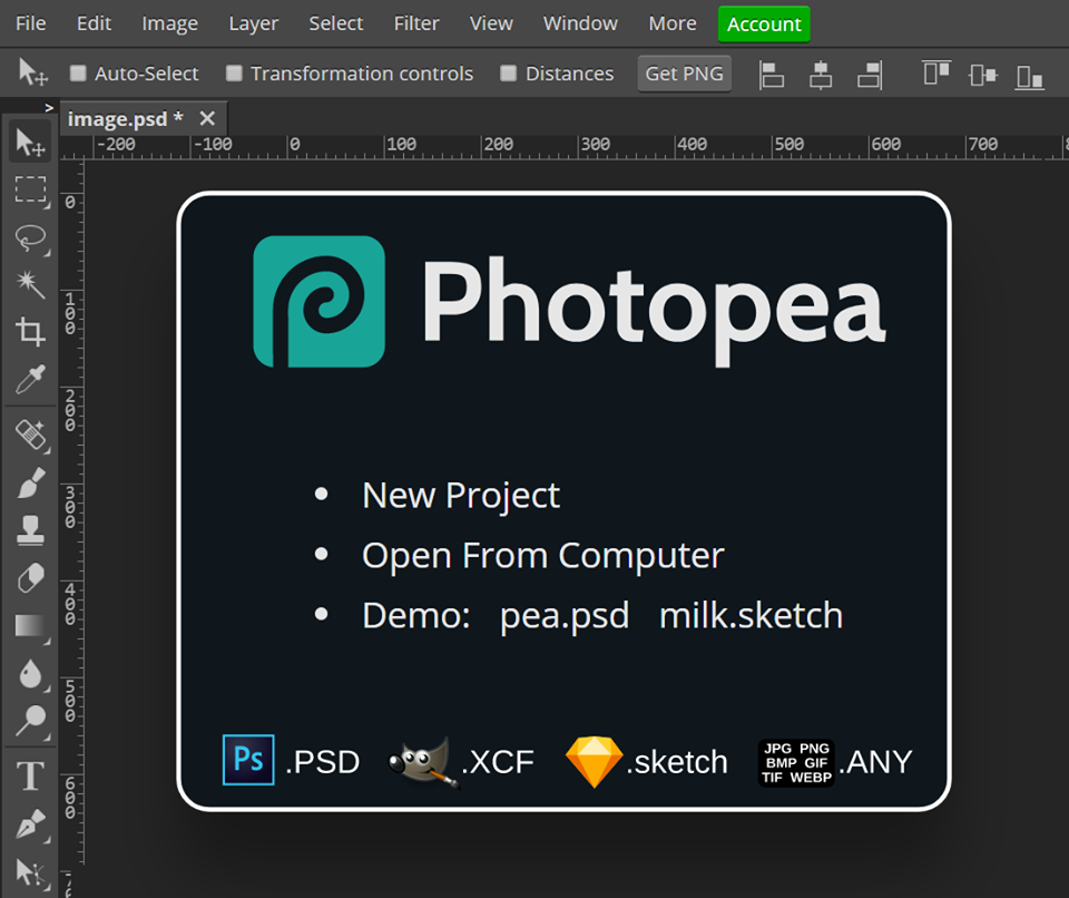 Photoshop Online - Photopea