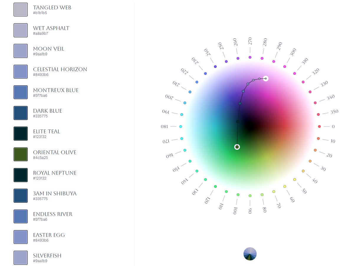 Poline Palette Creator