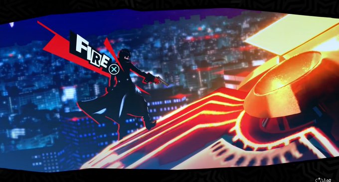 persona 5 -push the button