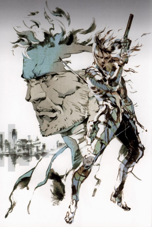 Shinkawa Metal Gear Solid 2 mgs raiden snake