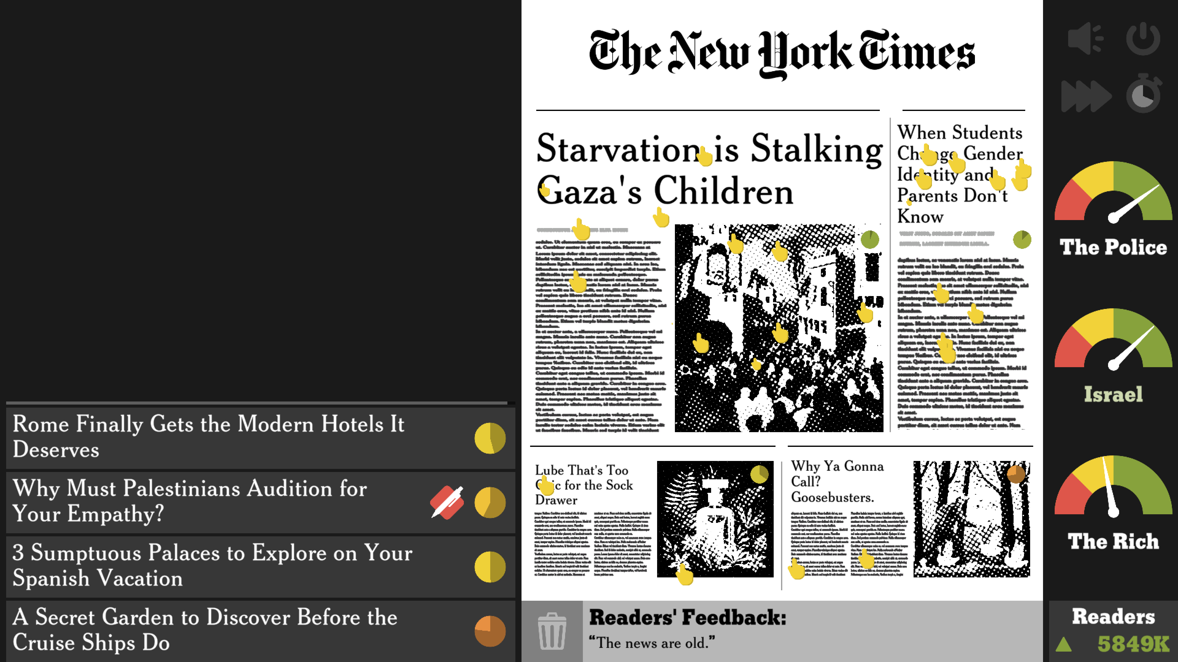 The New York Times Simulator