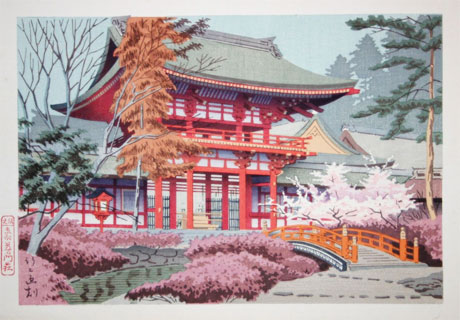 takeji asano red temple