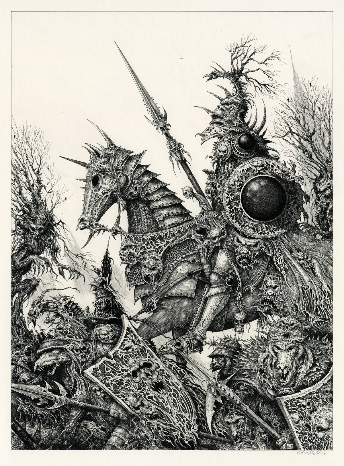 Ian Miller Chaos Knight Number 4