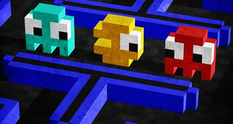 pac man voxel