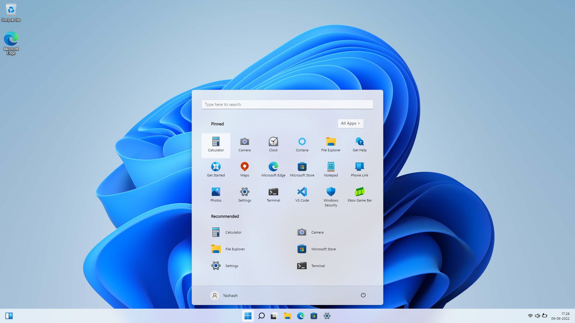 Svelte Windows 11 UI