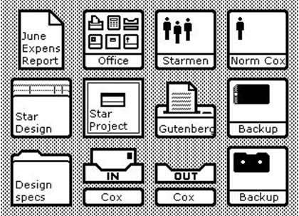 user interface history